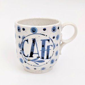 Anthropologie Elevenses Sweetly Stated Cafe Mug